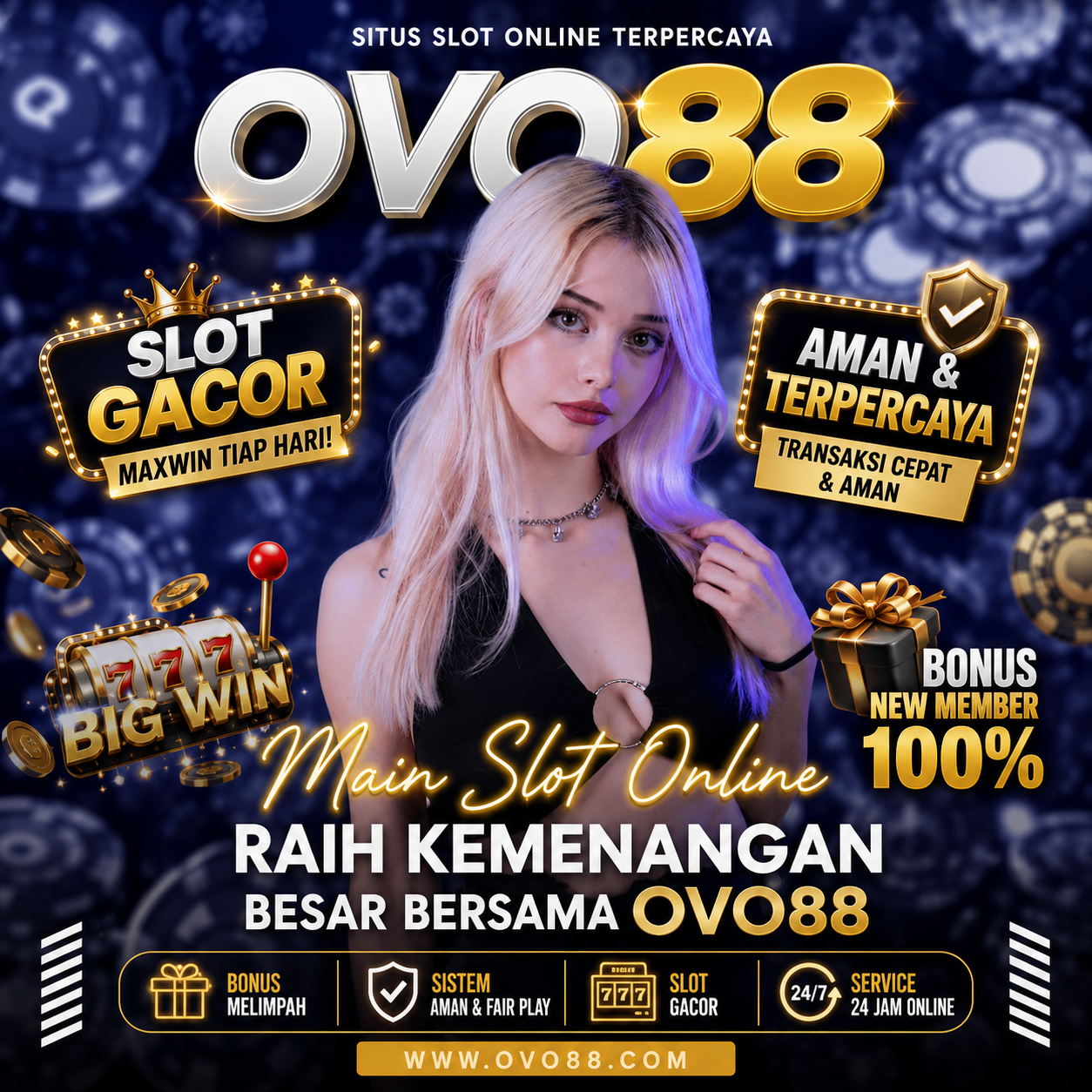 OVO88 : Bandar Resmi Slot Gacor Link Slot Online Situs Thailand Server Maxwin